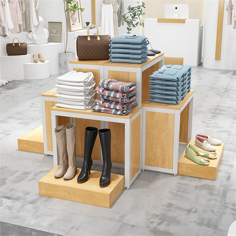 MP超市多功能展示架母婴店零食玩具产品展柜服装店便利店促销台