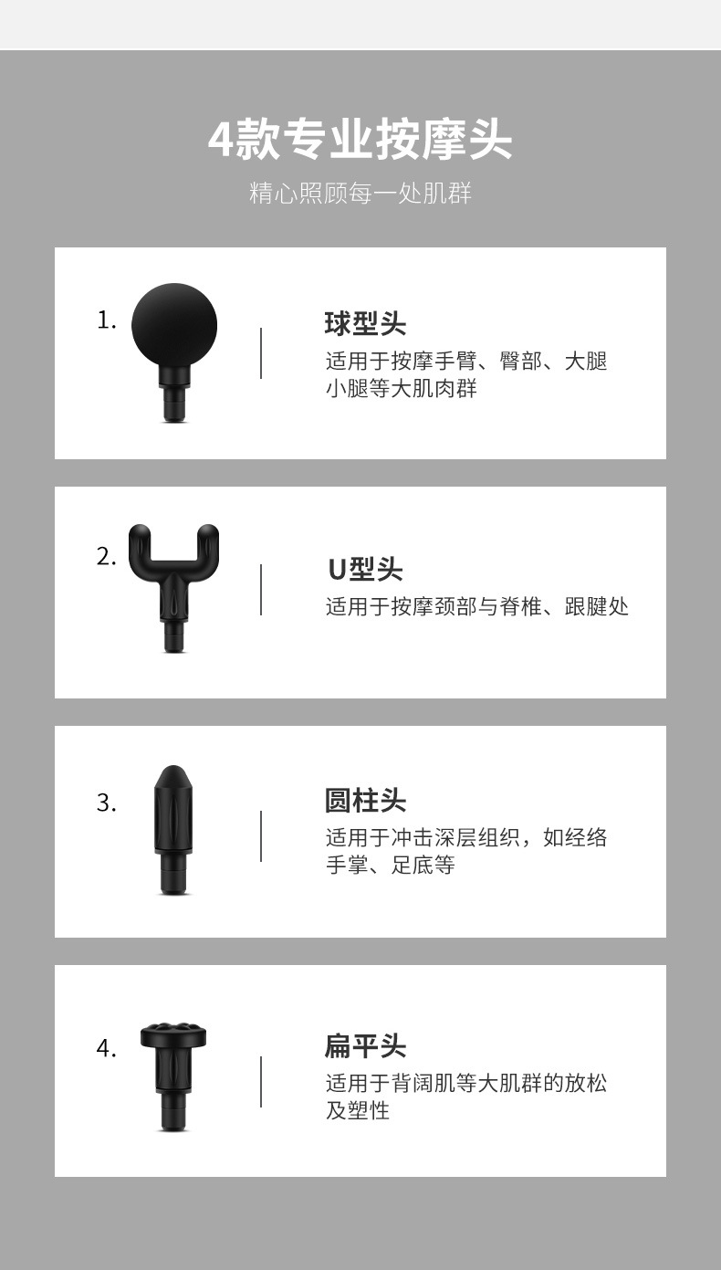 mini筋膜抢家用便携肌肉放松器充电小型按摩器迷你跨境筋膜枪详情15