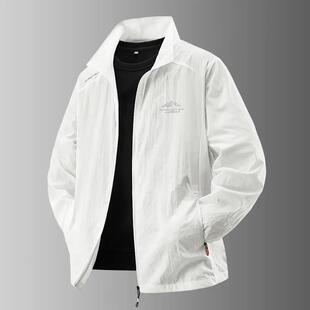 Summer New Casual Lightweight Anti-Uv Jacket Outdoor Versatile Thin Sun Protection Clothing for Men