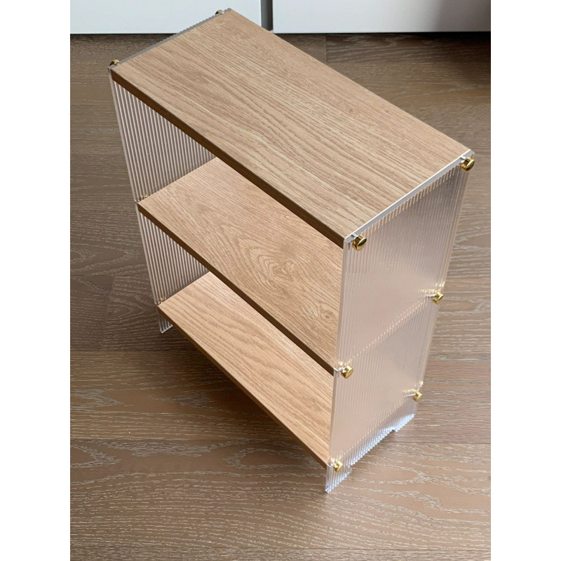 Estante de almacenamiento Estante de ordenamiento Estante de bar Estante de tazas multicapa Estante de almacenamiento de mesa Estante de tazas acrílico