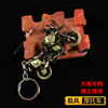 Motorcycle for double, metal car model, minifigure