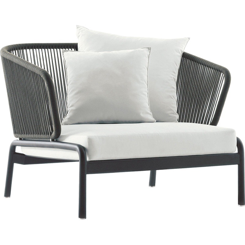 Al Aire Libre sofá patio ocio Silla de ratán muebles Nordic Hotel Villa jardín al aire libre Sunshine Room combinación de mesa de té