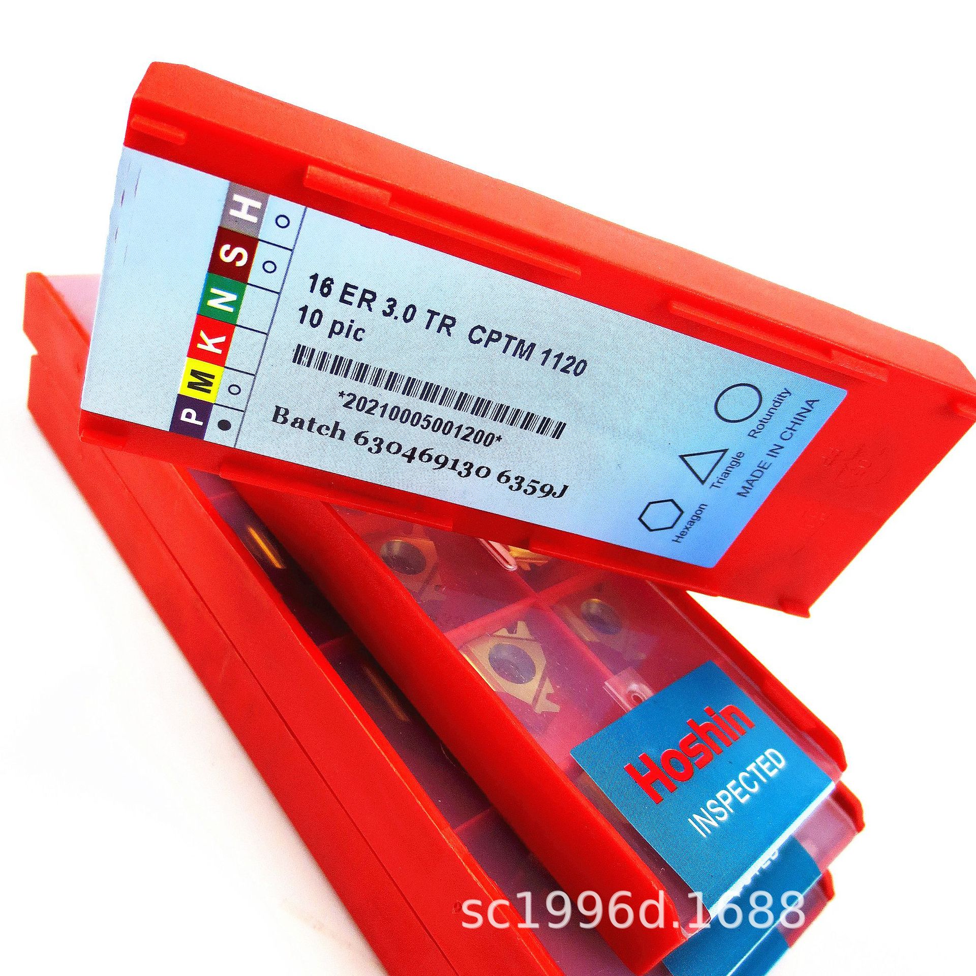 梯形螺纹刀片/30°梯形螺纹：16ER3.0TR CPTM1120