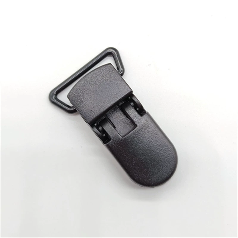 Пластиковый пищевой материнский и младенческий Клип 20 мм Заостренный зажим для сосков Задний ремешок Пластиковый зажим ленты Аллигатор клип