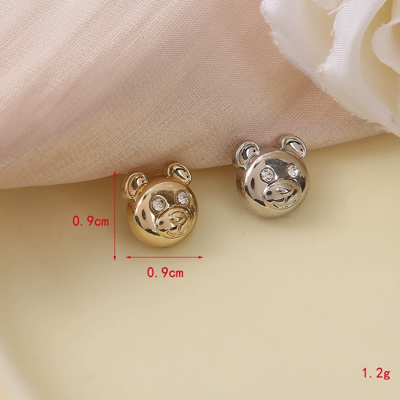 Metal jacket, shirt, Chanel style, with little bears, wholesale