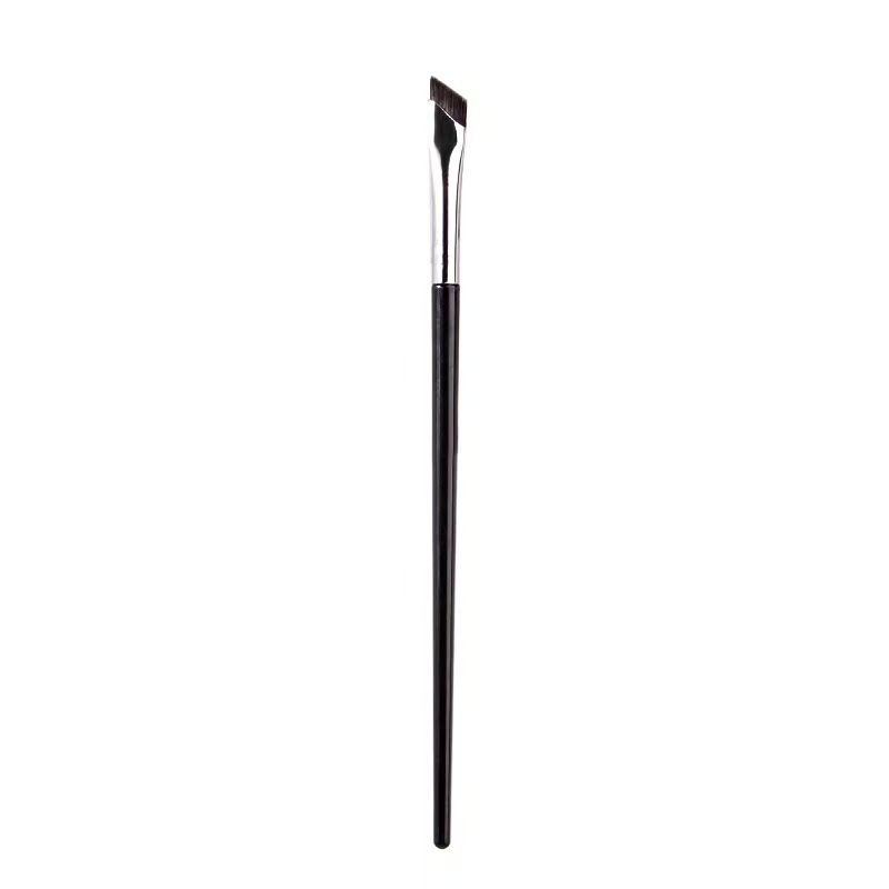 Los fabricantes venden directamente un solo cepillo de maquillaje, cepillo de pelo suave, sombra de ojos, cepillo de labios, herramientas portátiles de belleza y belleza al por mayor para principiantes