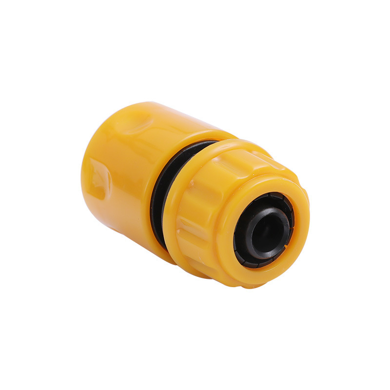 SNJUE plástico 4-punto conector rápido de agua conector de la manguera de jardín de lavado de coches pistola de agua conector de tubería de agua image 3