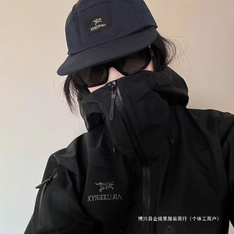 买菜冲锋衣纯原软壳连帽外套户外登山防风男女夹克|undefined