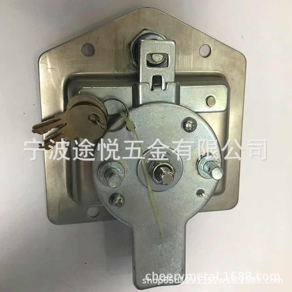 Factory Supply Stainless Steel Truck Toolbox Lock Stainless Steel T-Lock Cabinet Panel Lock RV Lock Stainless Steel