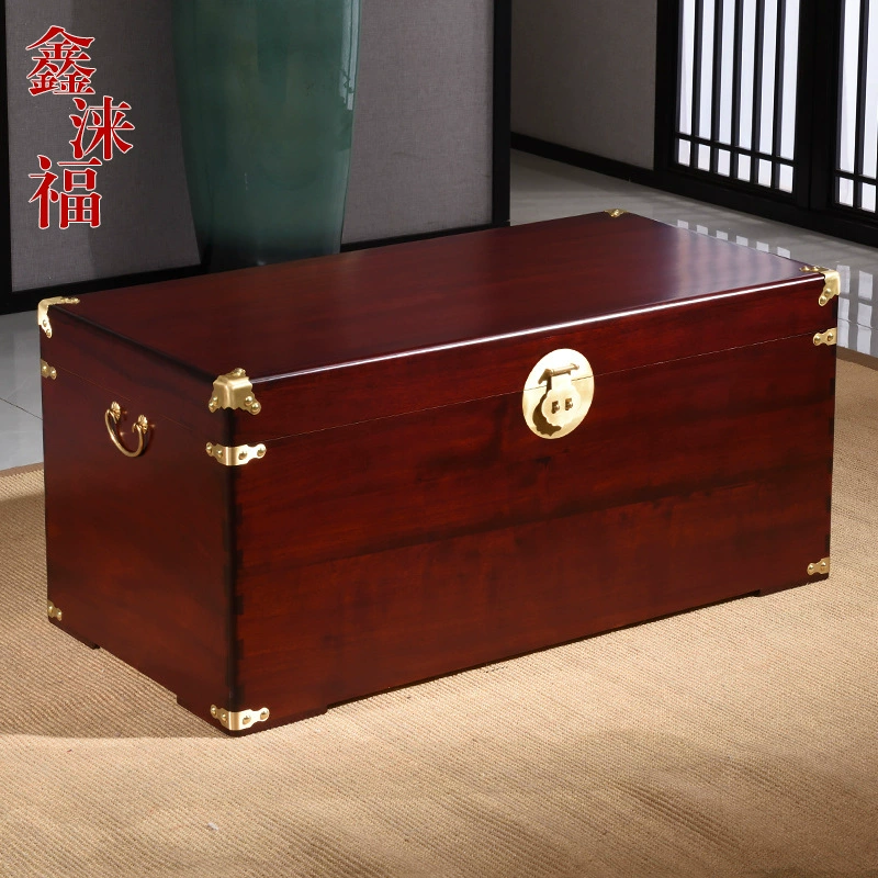 Коробка из камфорного дерева, плоская коробка для коллекции каллиграфии и живописи из цельного дерева, свадебная коробка, свадебная коробка, коробка для хранения, коробка из камфорного дерева