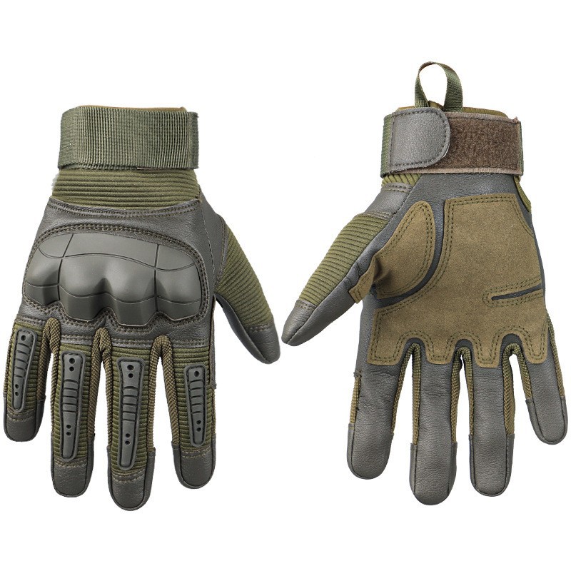 Cross-border Tactical full Finger deportes al aire libre militar fans deportes multi-funcional antideslizante pantalla táctil motocicleta montar guantes tácticos