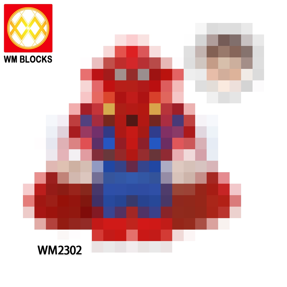 Товар для внешней торговли WM6132, сборные игрушки по ТВ‑и‑фильмам, пазл‑фигурки в пакетах, строительные блоки
