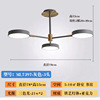 Scandinavian modern ceiling lamp for living room, creative design lights