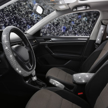 汽车满钻护肩套后视镜手刹扶手箱垫跨境电商亚马逊Fba专供1件代发