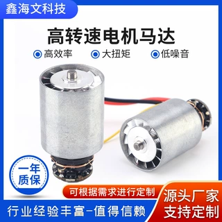 20mm电机低噪音高速手持小风扇电机高转速低噪音大风量小风扇马达