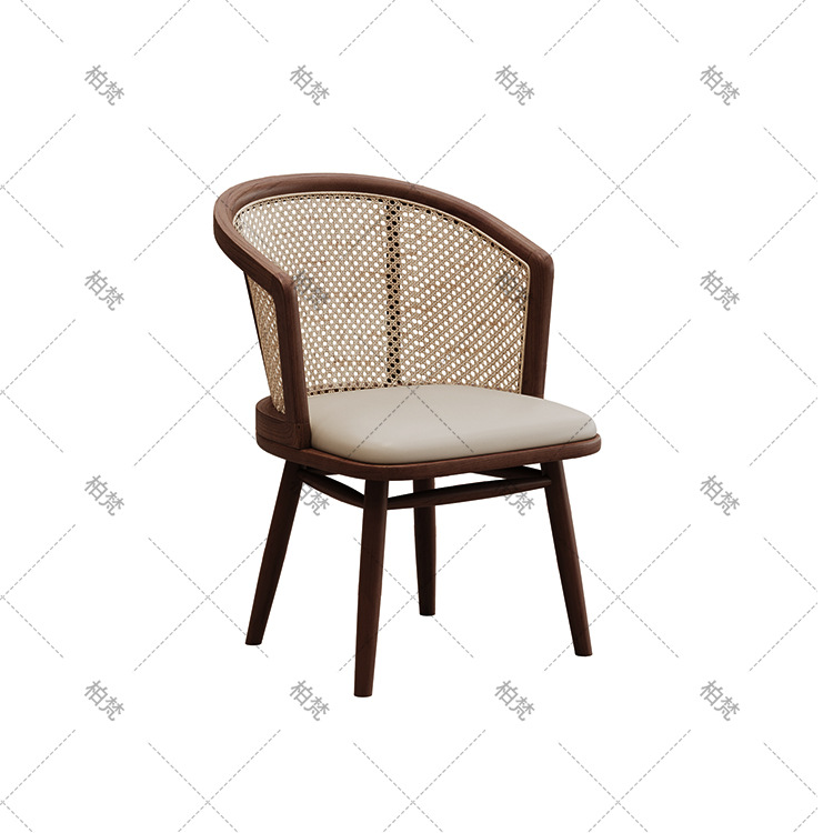 Mesa y silla de comedor de caña del sudeste asiático Comedor comercial de restaurantes de restaurantes de caña de arco de caña sofá personalizado