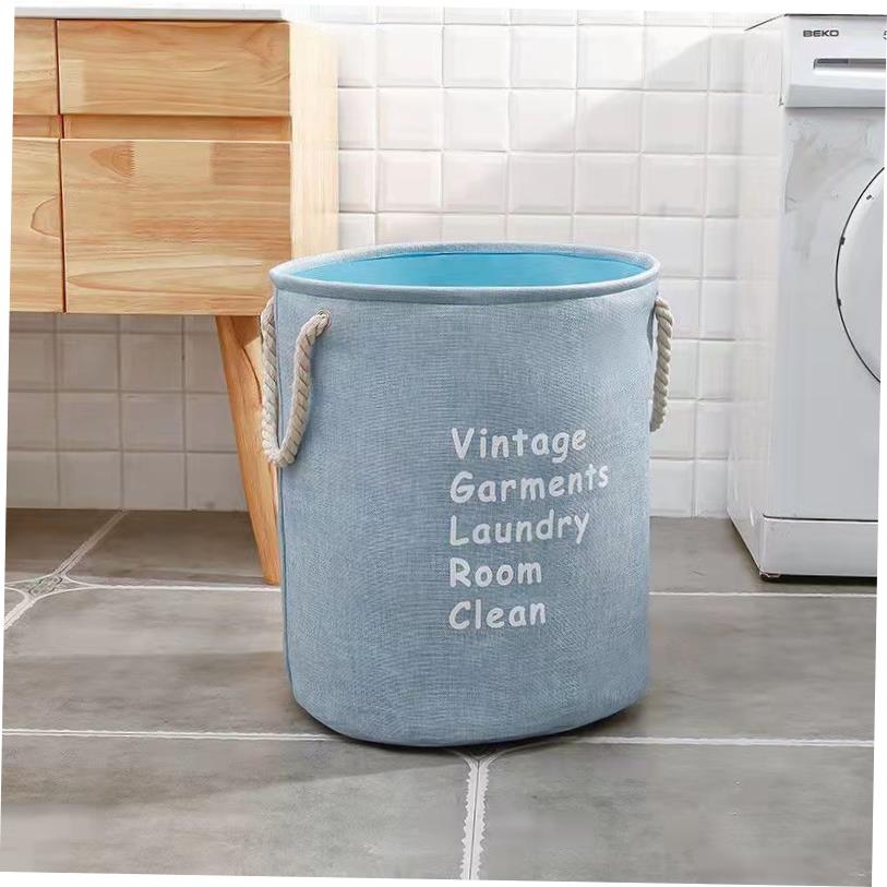 folding large size dirty clothes fabric basket laundry box