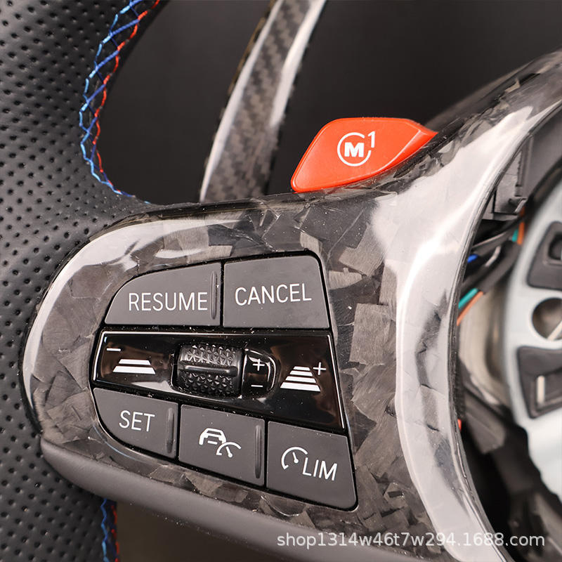 The Steering Wheel Is Suitable for Bmw 340I F11 F02 F12 G82 F06 540I M4 Forged Carbon Fiber Model