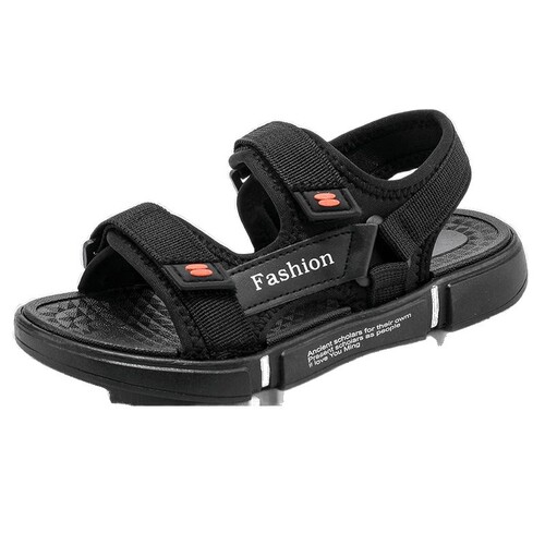 Men's Fashion Han Style Trendy Slip-On Shoes, Casual Outdoor Wear, New Drive Breathable Magic Tab Slippers