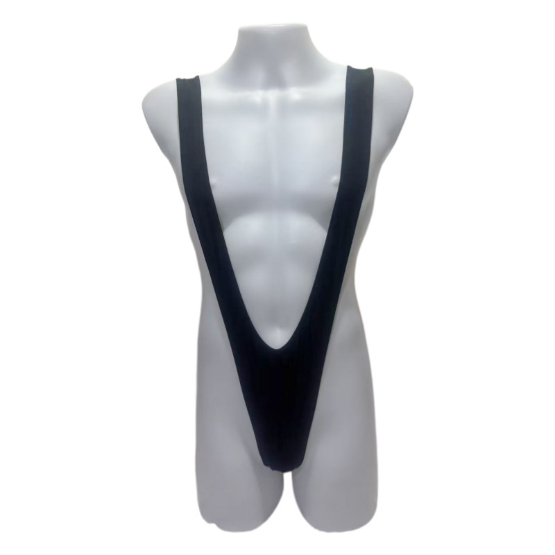 Men's sexy underwear V-strap sexy jumpsuit sexy underwear jumpsuit temptation thong explosion