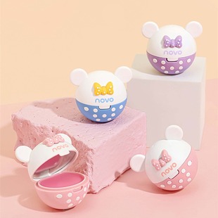 NOVO Lip Mold Chinese Makeup New Mickey Autumn and Winter Lip Protection Jelly Warm Lipstick Student Cute Niche Chinese