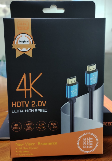 hdmi2.0 cable de datos de alta definición cable de pantalla de computadora de TV 4K proyector cable de conexión hdmi