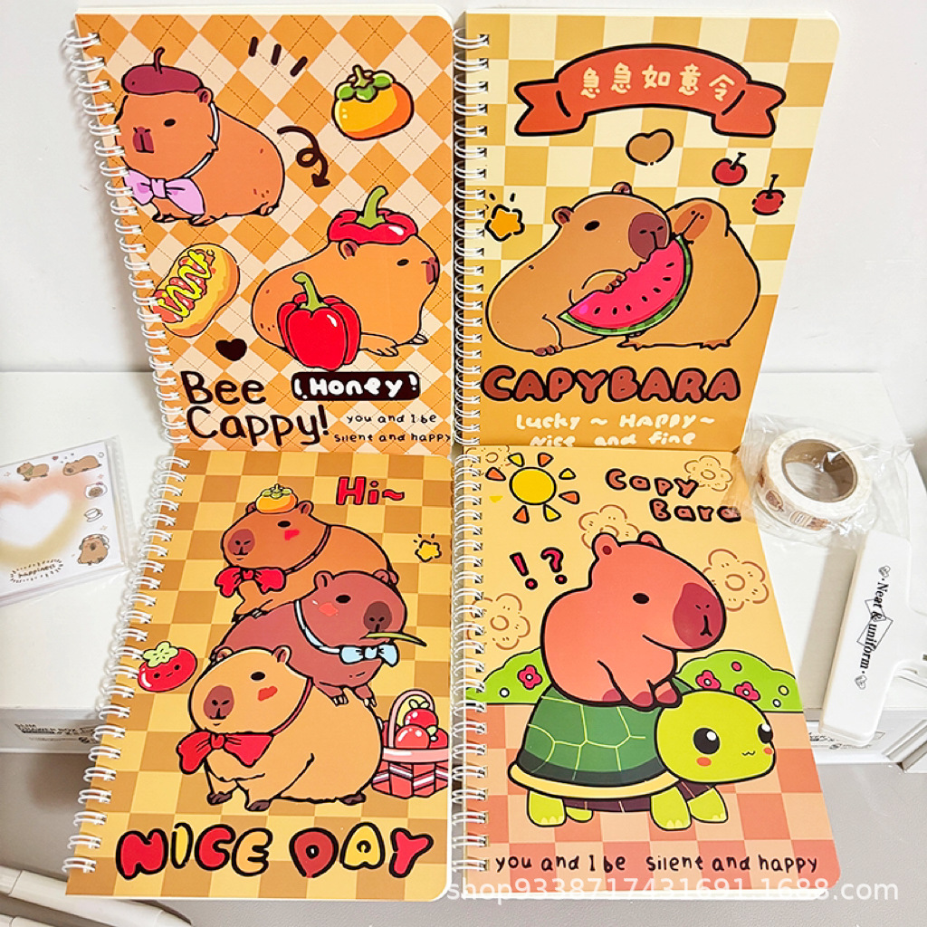 A5 coil book dark capybara [price is for a single book] take 4 copies and send a set of pictures
