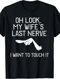 B 59318 Touch It Funny Slogan T-Shirt Ȥζ���ZT�� �羳