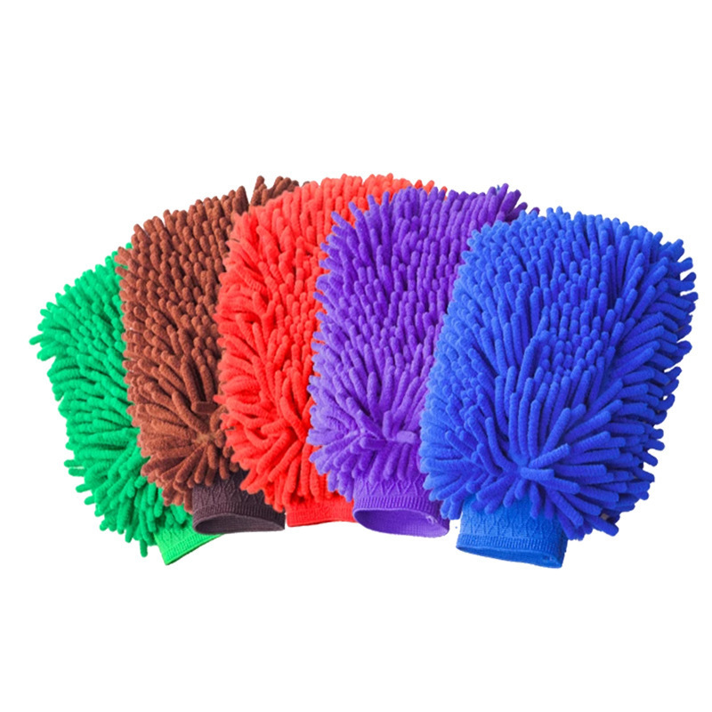 Guantes de lavado de automóviles impermeables para productos de limpieza de automóviles, toallas de limpieza de automóviles, limpieza de vidrio, tareas domésticas multifuncionales al por mayor image 6
