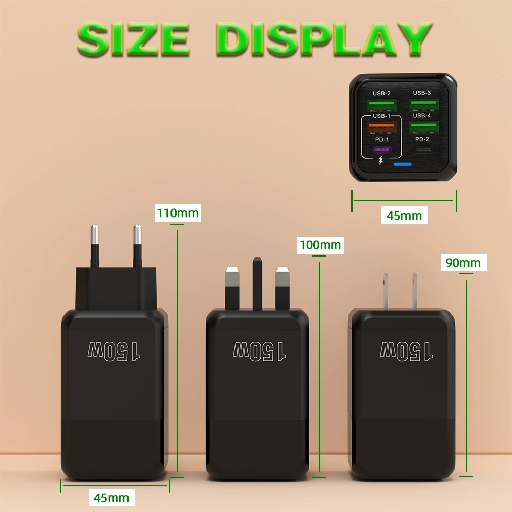 Mobile phone charging, charger, 150W, 5v, 3A