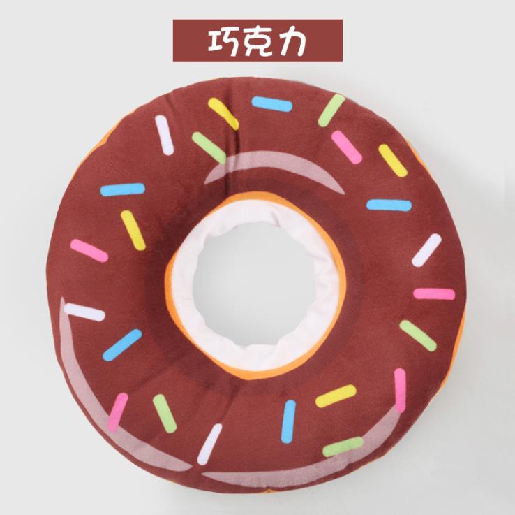 Collar Elizabeth para mascotas, gato, antilamer y comiendo, esterilización para perros, vergüenza, cuello suave, gorro quirúrgico, Donut