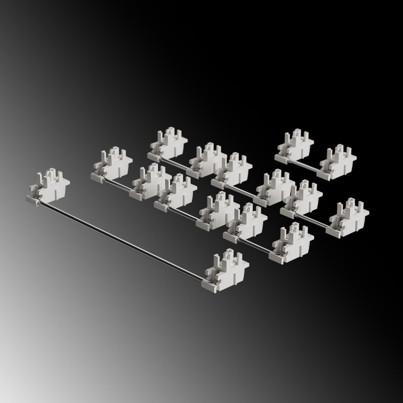 Conceptualizer Customized Steel Plate Satellite Axis Adaptive Debugging-Free 6.25U 7U Elastic Structure Mechanical Keyboard