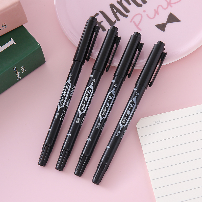 A granel de doble cabeza 120 aceite marcador de pincel