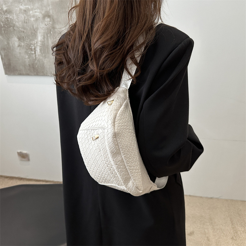 Bolso casual de color sólido popular de este año 2024 invierno nuevo estilo salvaje