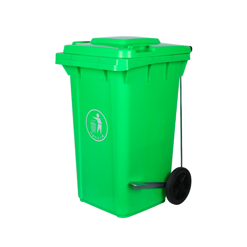 脚踏垃圾桶户外分类厨房医疗室外塑料桶带盖商用环卫垃圾箱