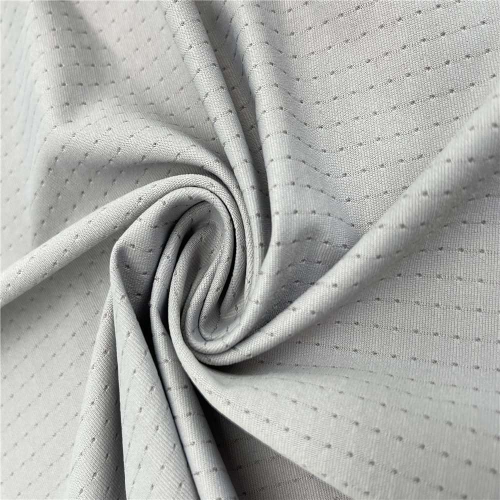 销售小孔内衬网布 四面弹纬编 提花锦氨布