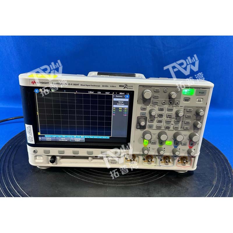 Keysight 是德科技 MSOX3024T 混合信号示波器 200 MHz 4 通道