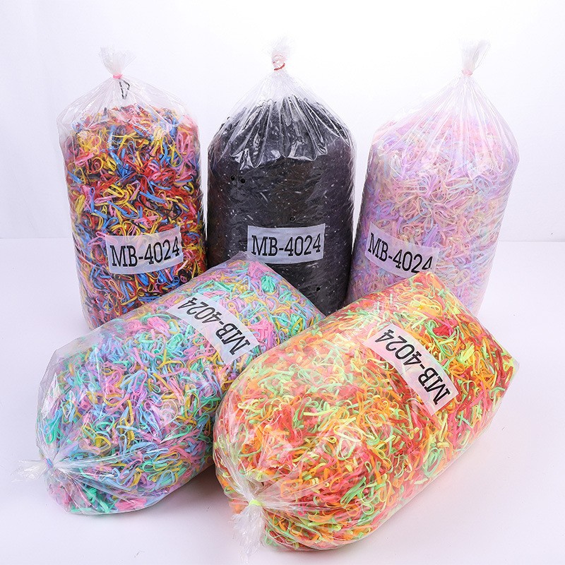 Simple tiras de goma desechables para mujeres cuero cabelludo cubierta cabello para niños no lastimar el cabello tiras de goma anillo cabello cabello cabello al por mayor