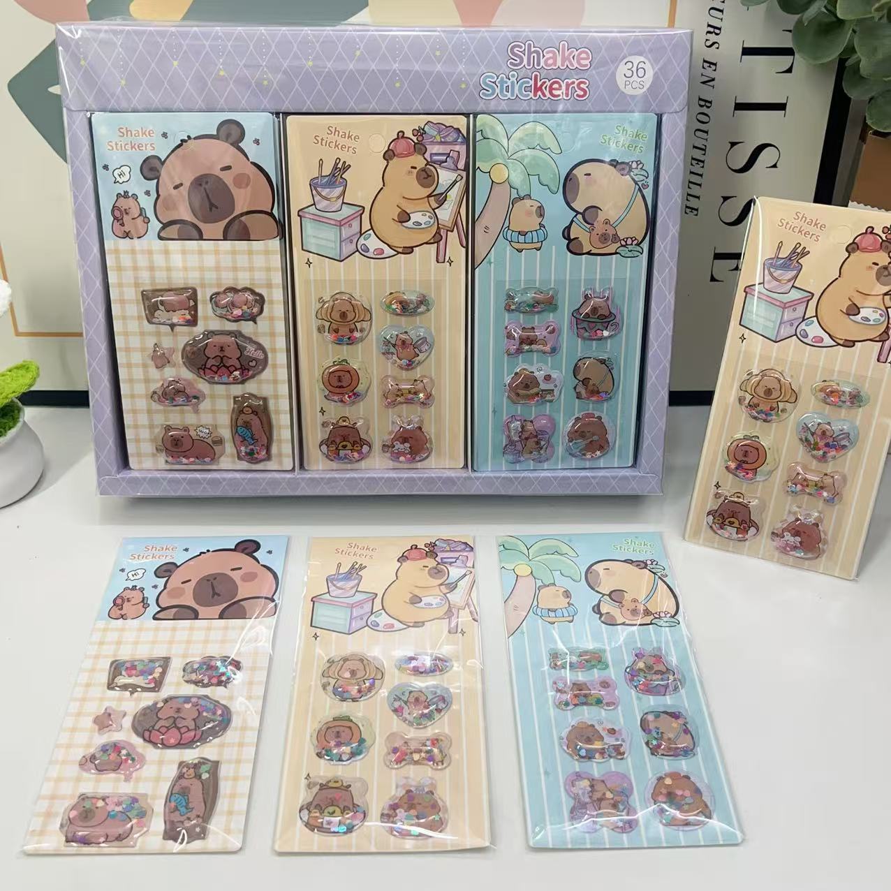 카피발라 파우더 쉐이크 스티커