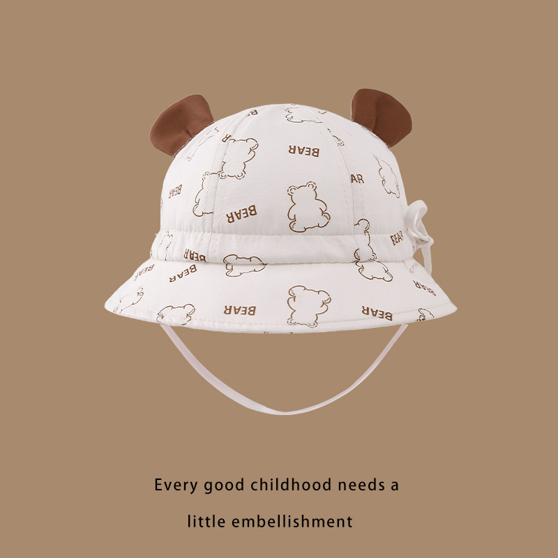 Primavera y verano nuevo sombrero para bebés estilo coreano estilo extranjero sombrero para niños y niñas bonito sombrero de sol para bebés super lindos