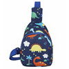 Children's bag, cute dinosaur, children's wallet for mother and baby, chest bag suitable for men and women, new collection