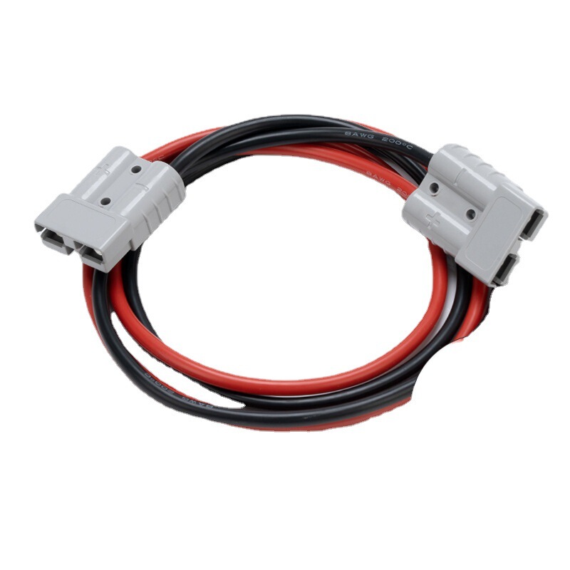 Quick Plug Male and Female Docking Plug Lithium Battery Charging 50A Extension Cord High Current New Energy Connection Harness