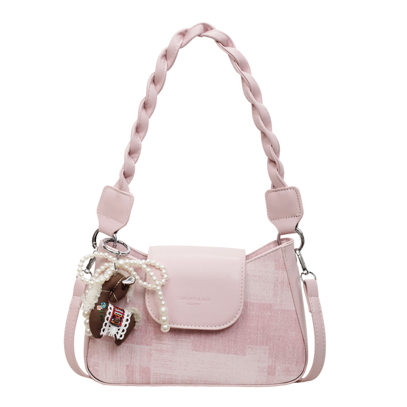 Retro bolso pequeño para mujeres 2026 nueva moda de hombro simple bolso de mochila diaria de textura nicho bolso de mano image 11