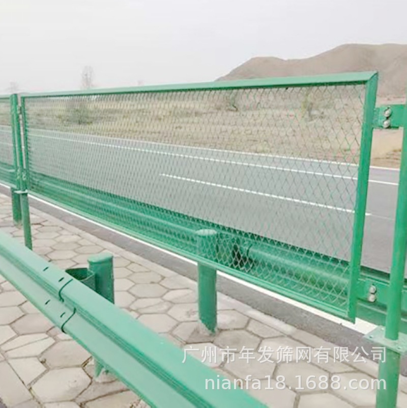 广东防眩网护栏厂家直销高速公路隔离防护栏环城桥梁防抛网