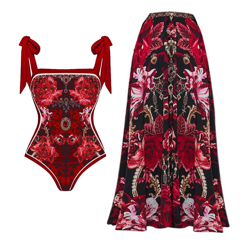Costume intero da donna con stampa a papillon, il più venduto._voghion.com