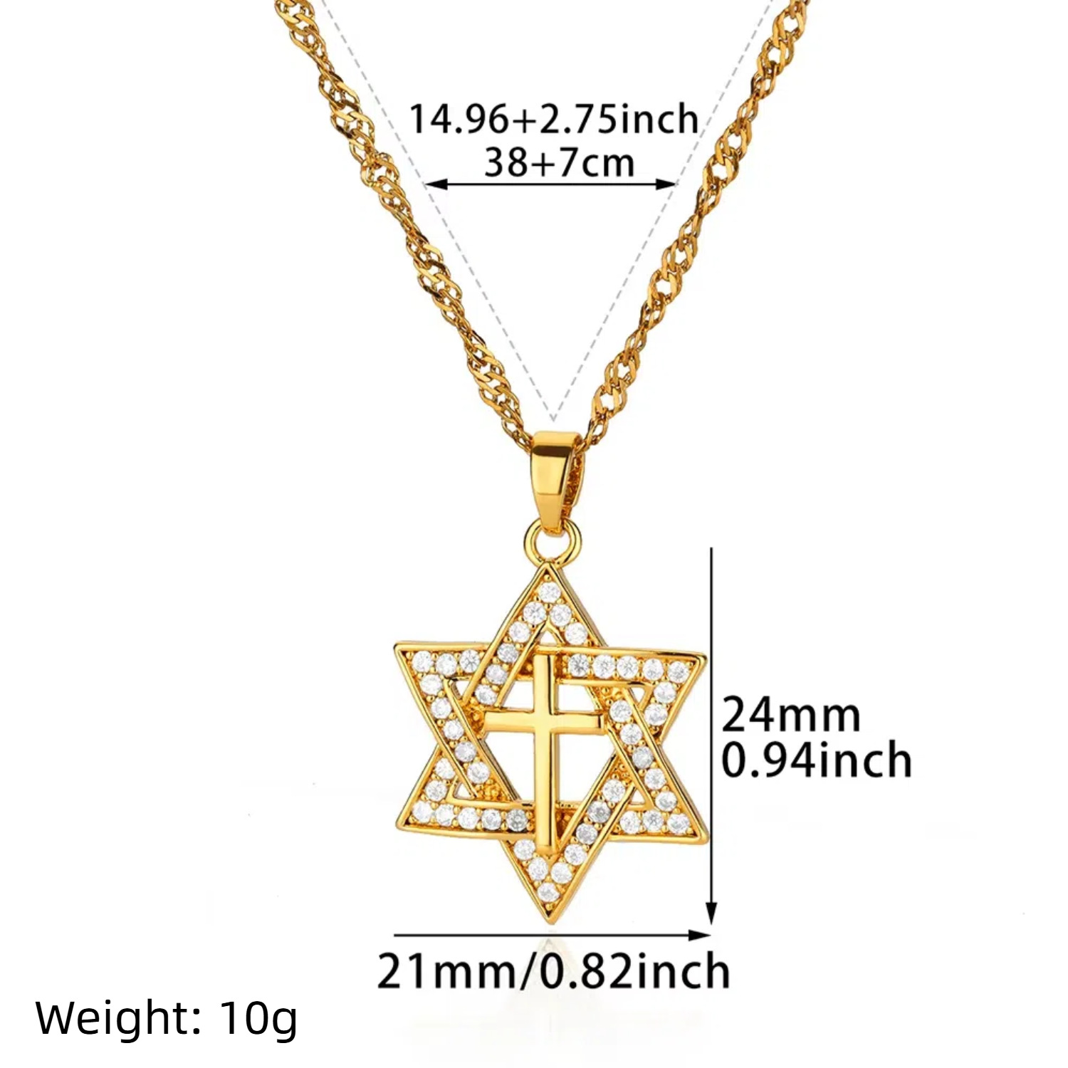 Copper Chain Material Wholesale Jewelry Retro Classic Style Cross Devil's Eye Snake Copper Plating Cable Chain Pendant Necklace