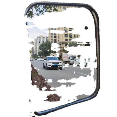 电动车三轮车反光镜篷车后视镜三轮摩车托倒车镜通用型镜子大号