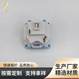 Smart Socket Module New International Smart Socket Protection Door 10A Module Nickel-Plated Copper Sheet Manufacturer Production