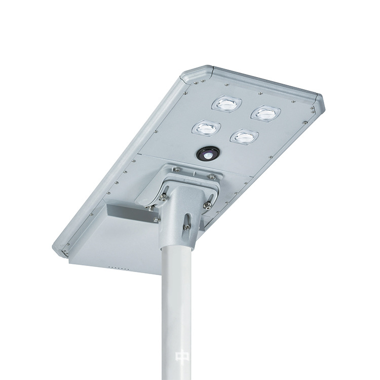 Lámpara solar integrada lámpara de calle LED perfil cuerpo de aluminio de inducción perfil de aluminio impermeable transfronteriza lámpara de jardín de minería térmica