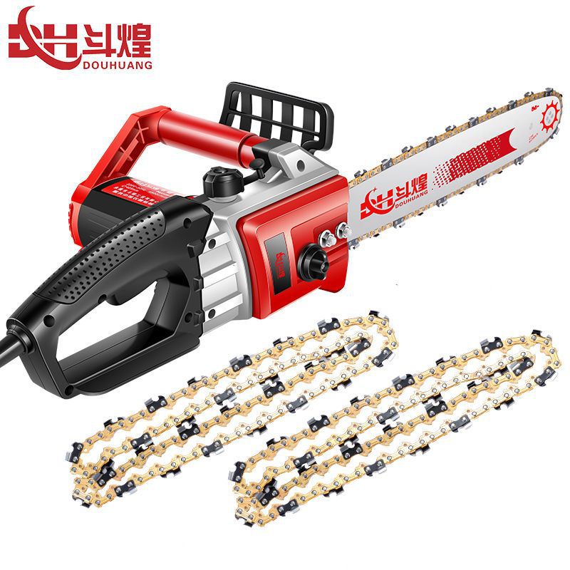 德国斗煌12寸16寸电锯木工家用电链锯伐木锯大功率切割机砍树